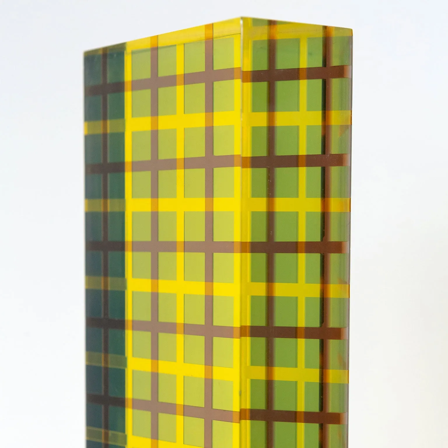 VASA MIHICH “ELECTRIC PLAID”, 1980