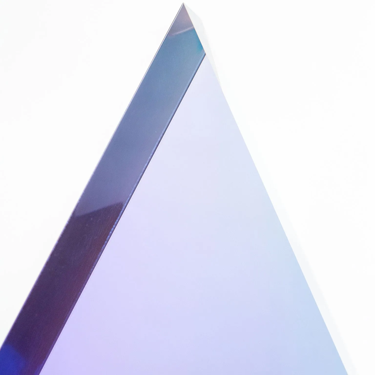 VASA MIHICH "PURPLE TRIANGLE" SCULPTURE, 1989