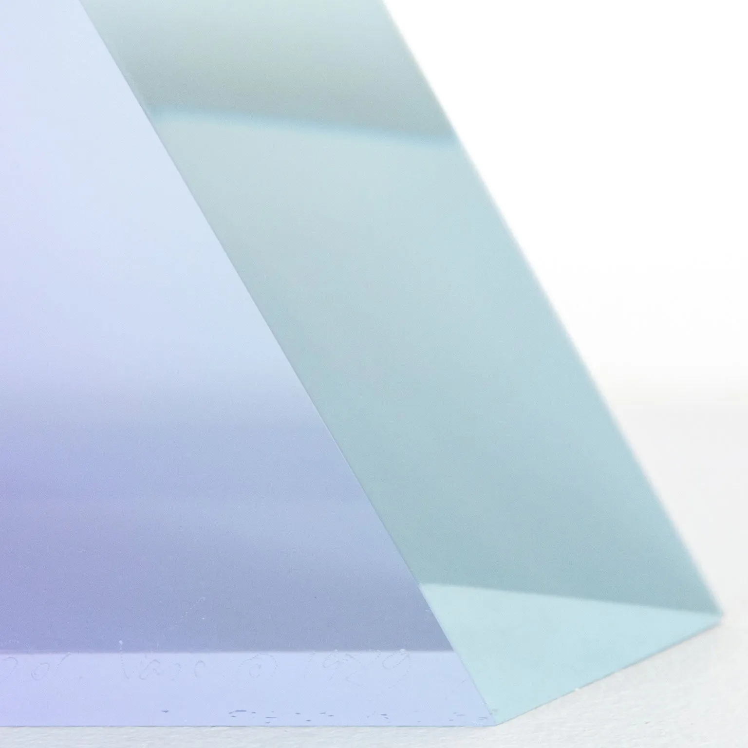 VASA MIHICH "PURPLE TRIANGLE" SCULPTURE, 1989