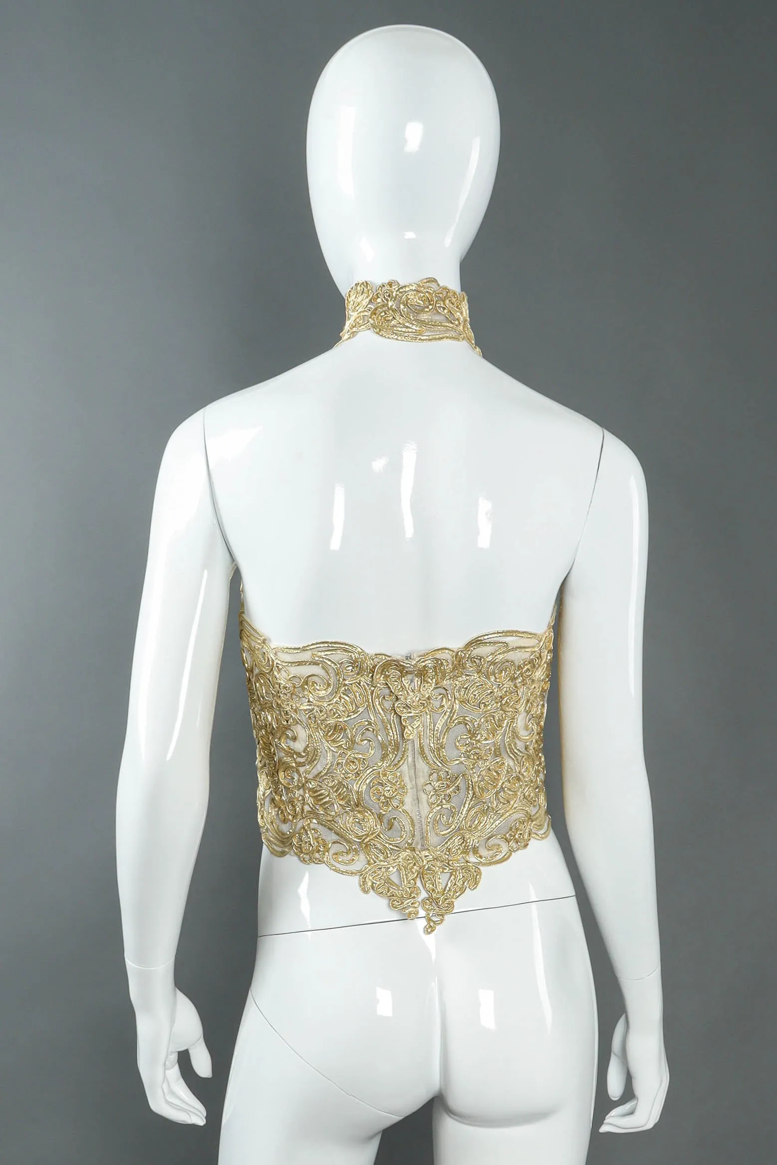 Venetian Corset Crop Top