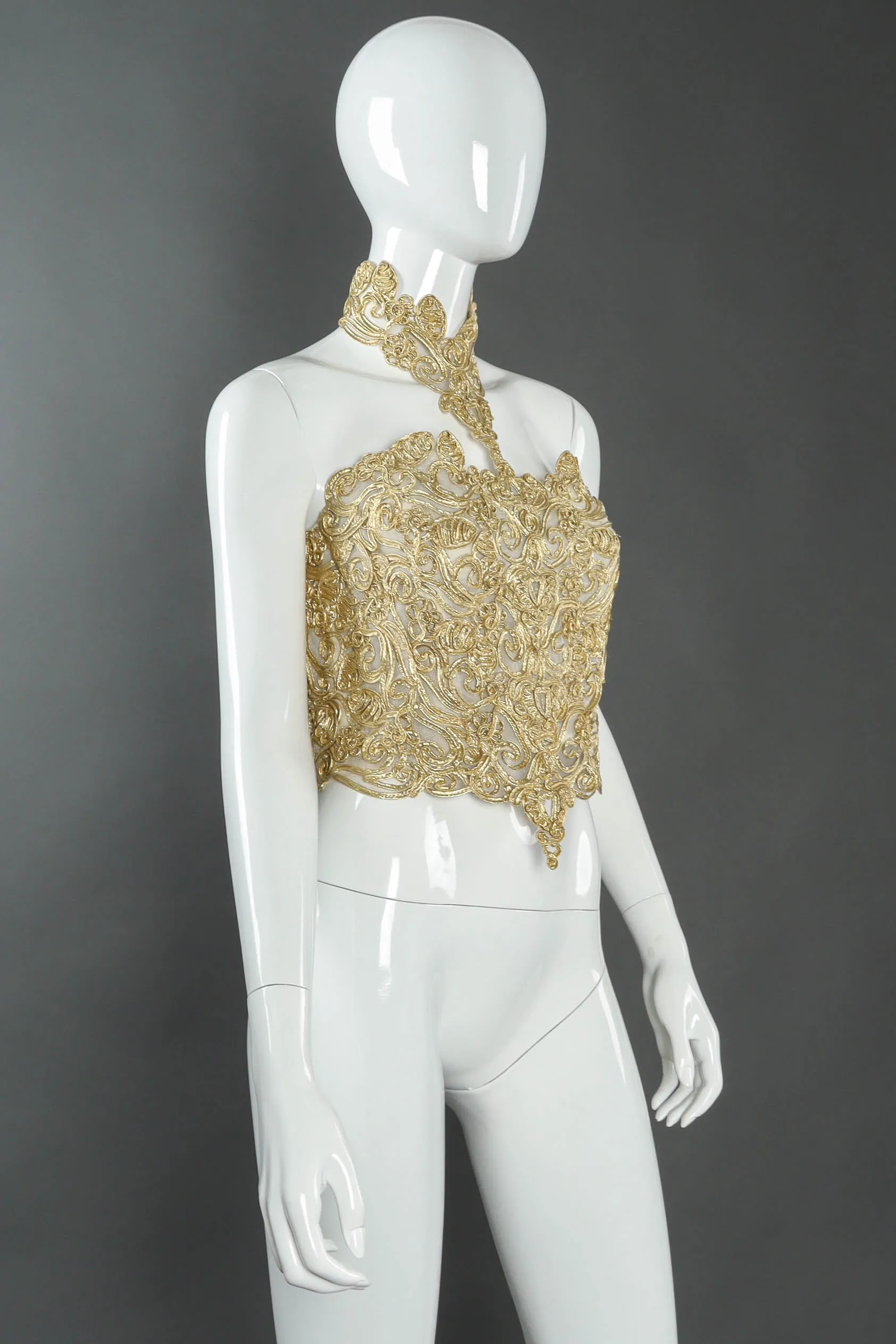 Venetian Corset Crop Top