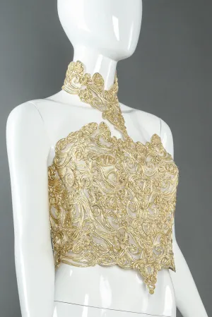 Venetian Corset Crop Top