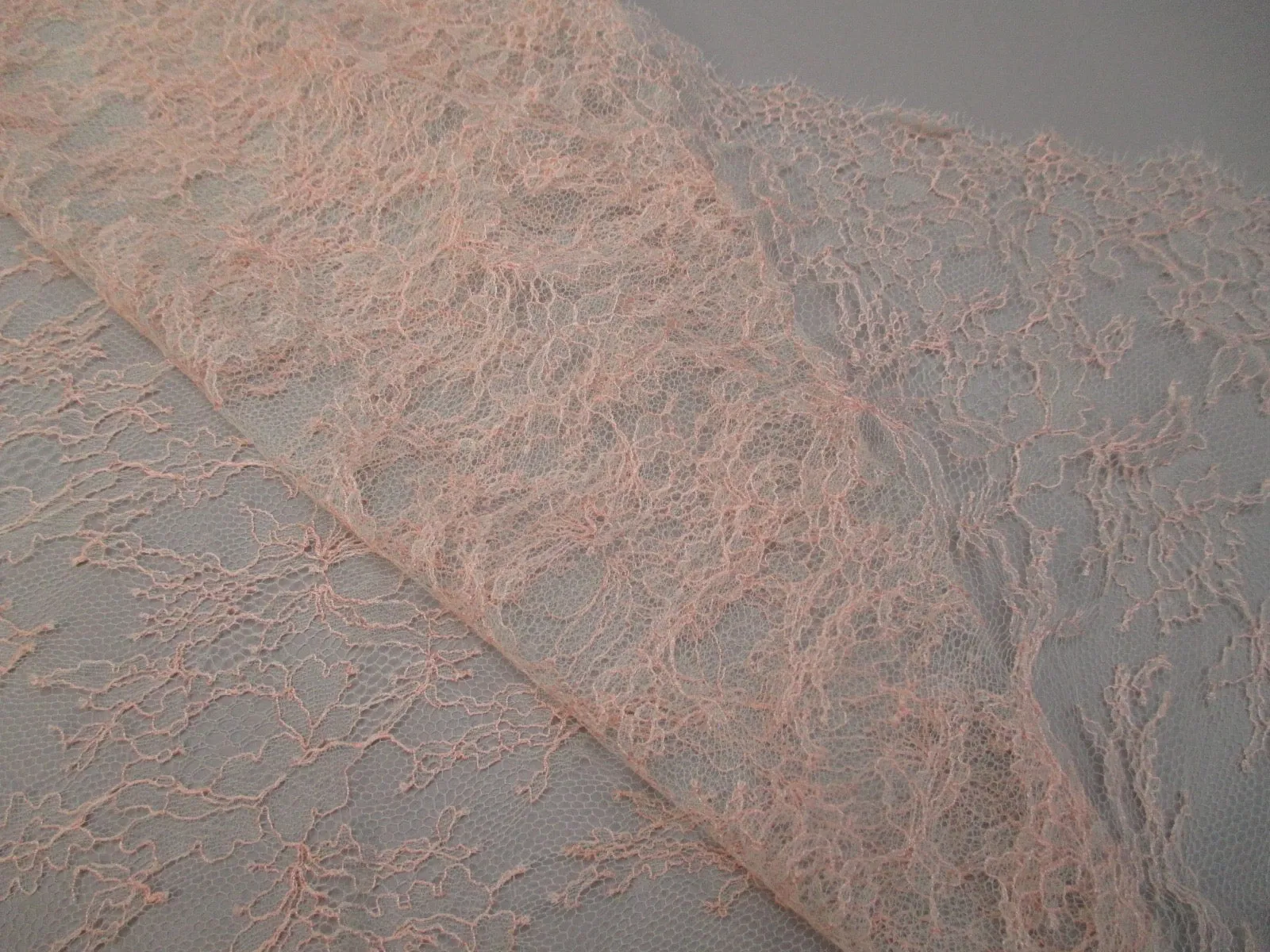 Vintage 1930s Silk Lace Yardage