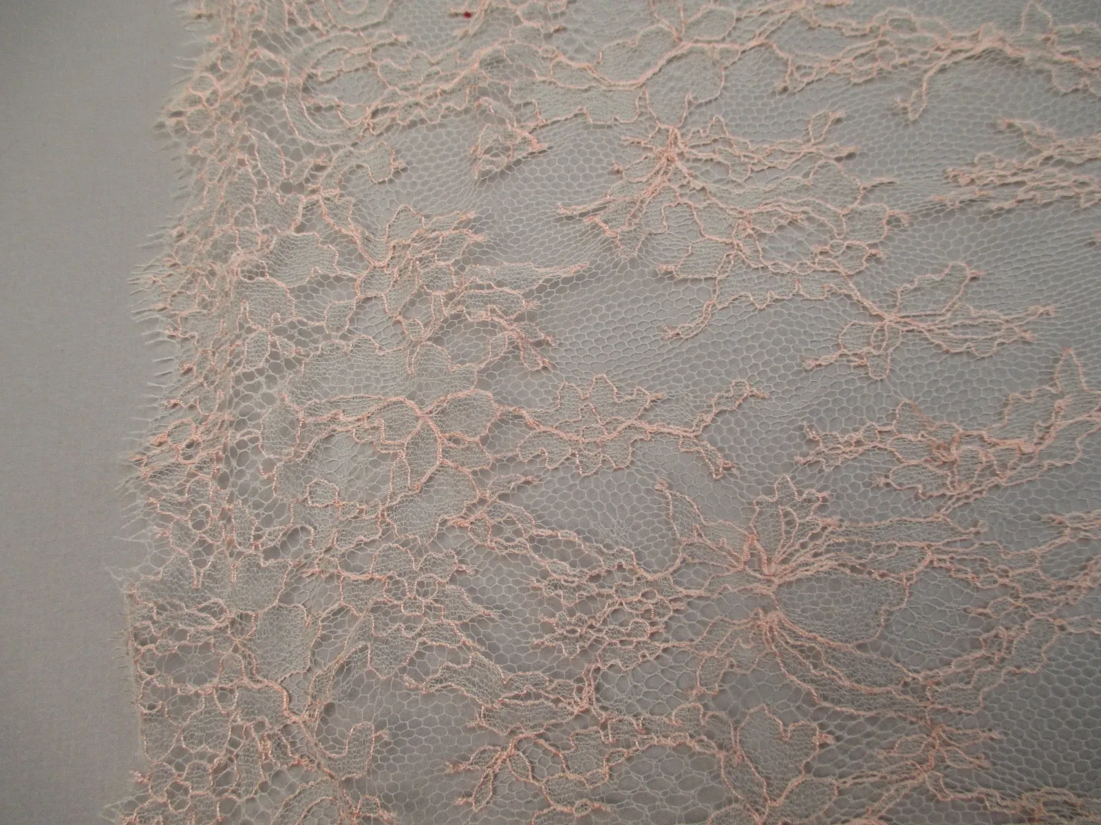 Vintage 1930s Silk Lace Yardage