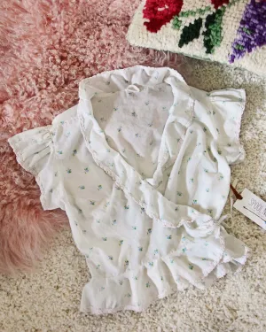 Vintage 70's Wrap Top