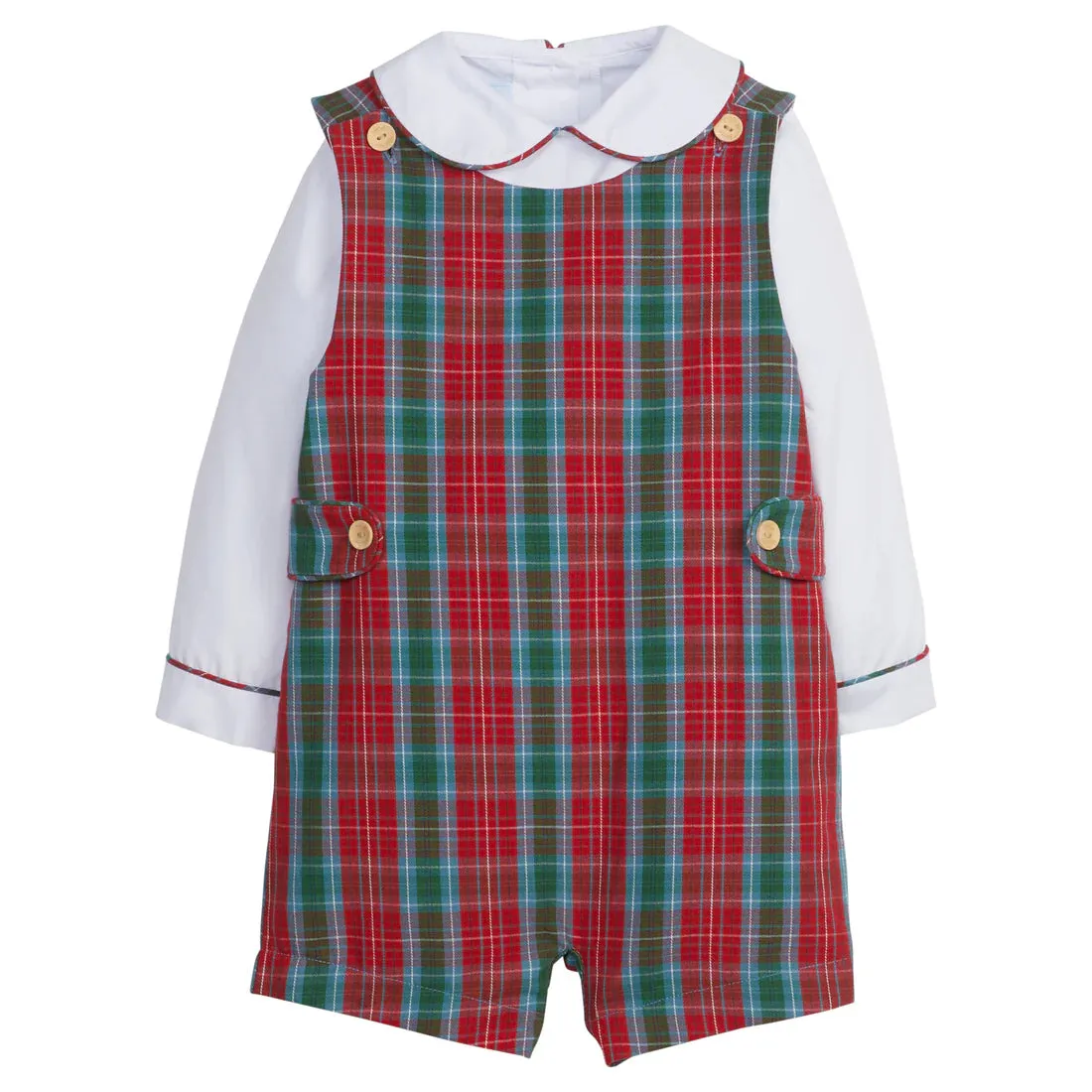 Vintage Button Tab John John Set