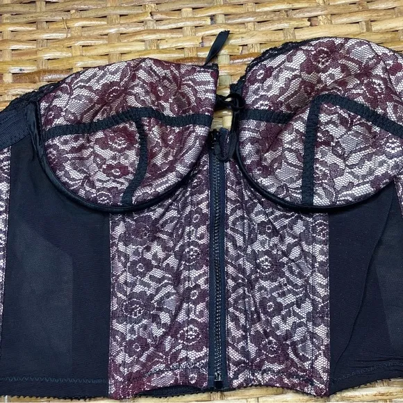 Vintage Carol Brent Bustier Lingerie Top