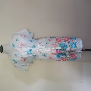 Vintage New Sears Housecoat Robe Floral nightgown Size Medium New Old Stock USA