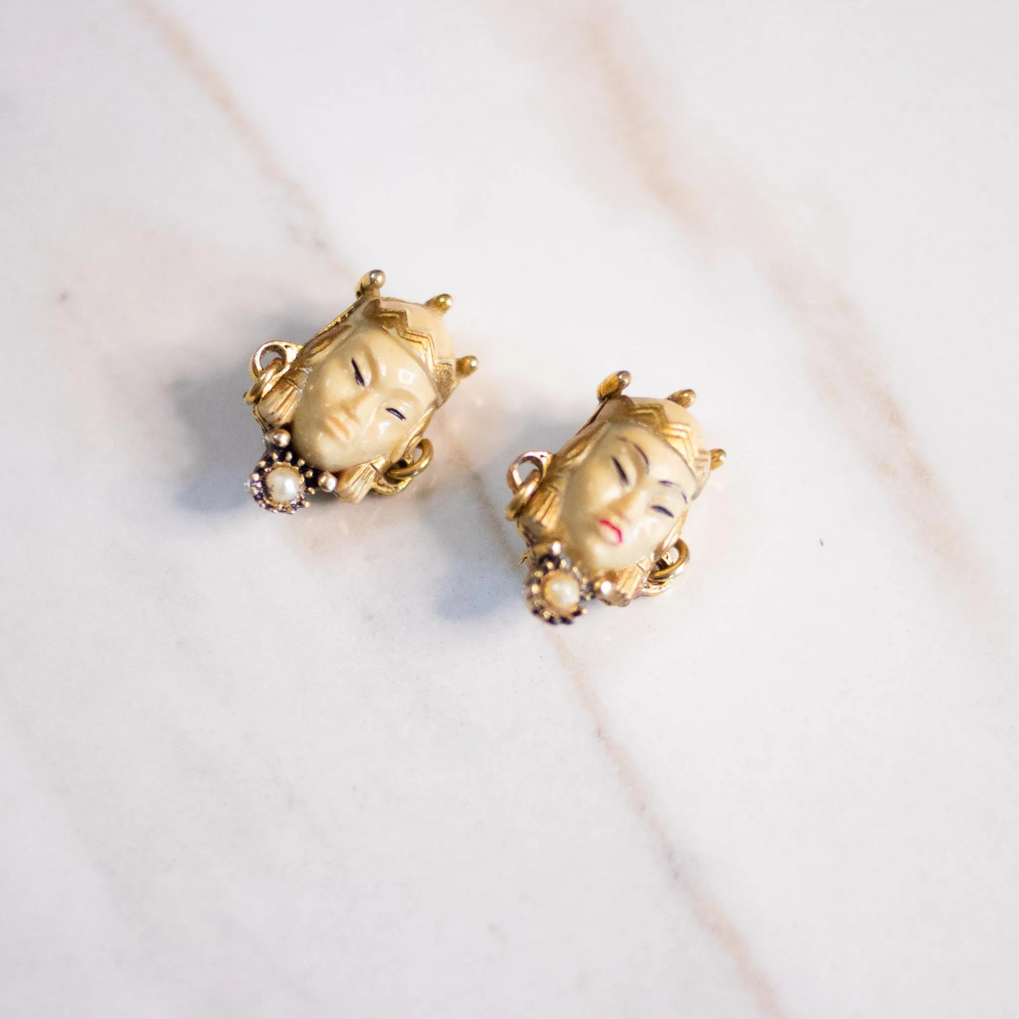 Vintage Thai Princess Scatter Pins