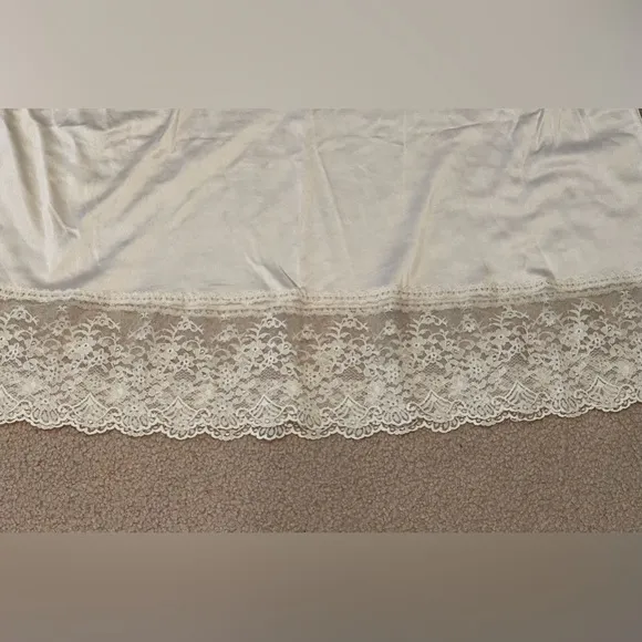 Vintage Vanity Fair Lace Slip - Made in the USA - Size: 38