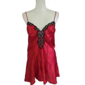 Vintage Victoria's Secret Gold Label Lace Nightie Romper Size Medium