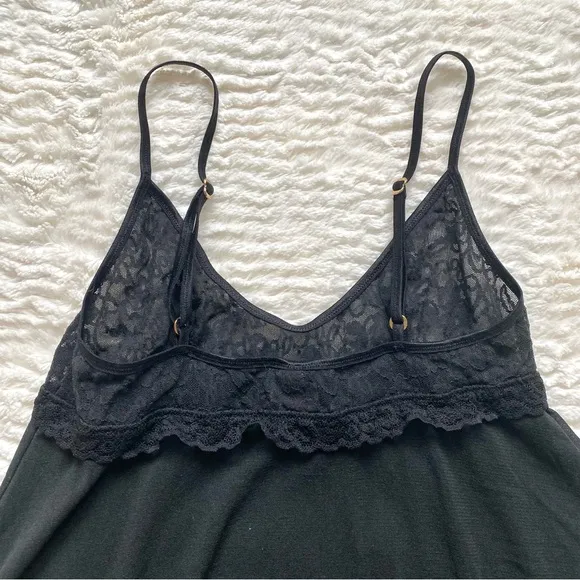 Vintage Y2K Victorias Secret Sheer Babydoll Slip Dress M Coquette Whimsigoth