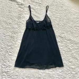 Vintage Y2K Victorias Secret Sheer Babydoll Slip Dress M Coquette Whimsigoth