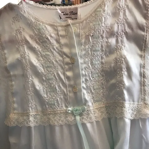 VTG Miss Dior Christian Dior Lingerie Nightgown