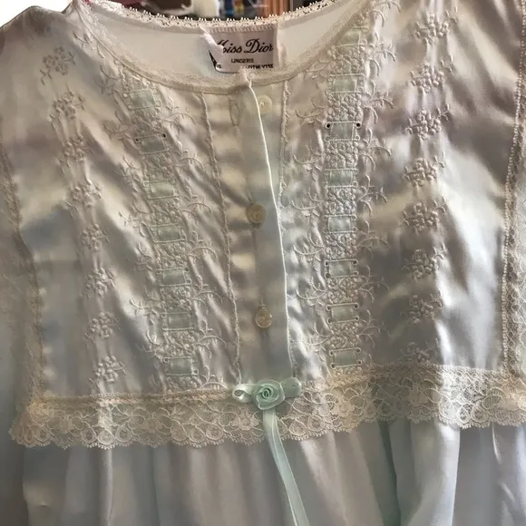 VTG Miss Dior Christian Dior Lingerie Nightgown