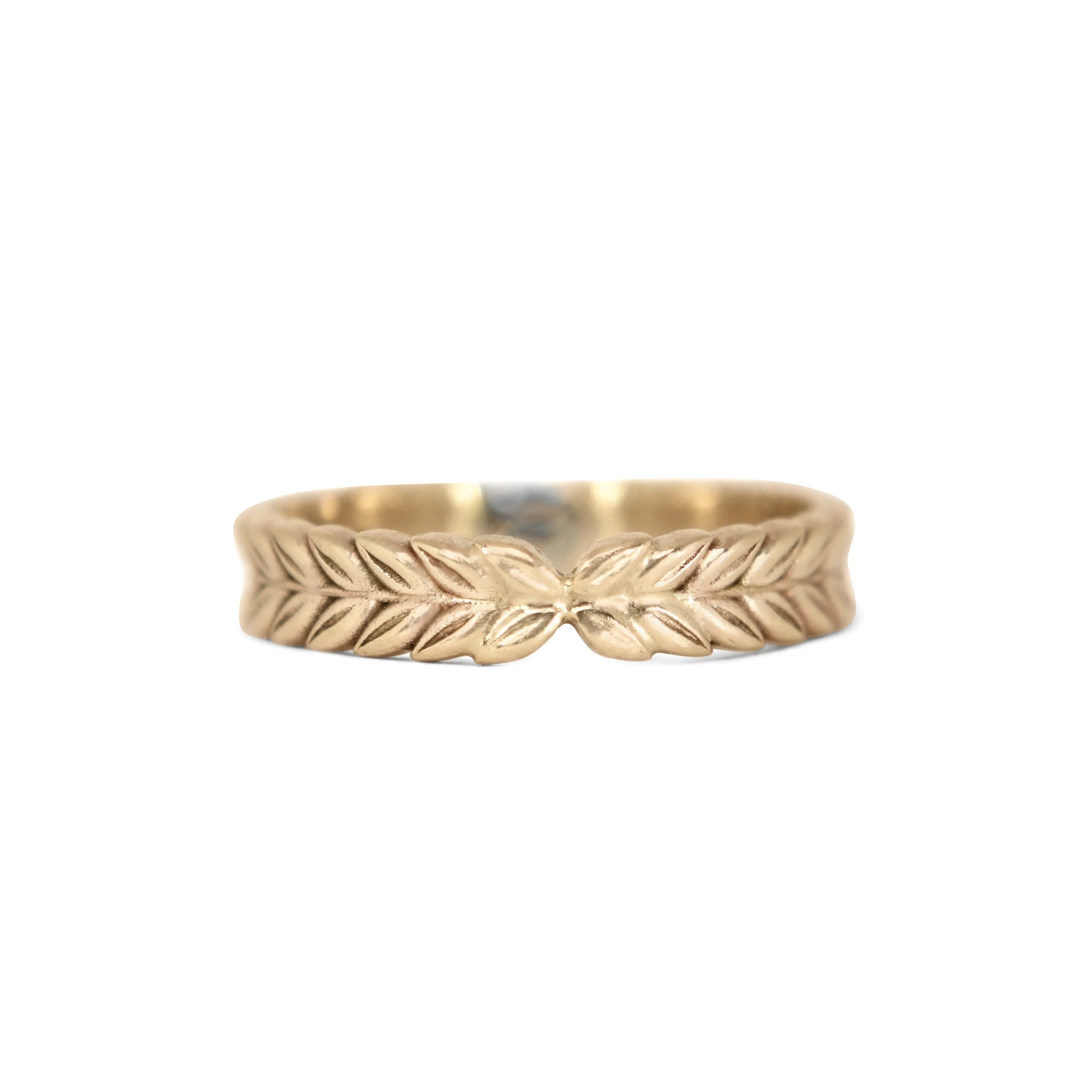 Wheat Marquise Shape Diamond Band Size 6