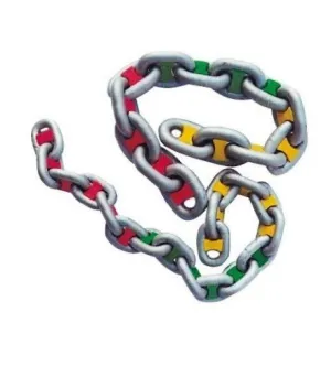 WHITE CHAIN MARKERS - 10MM
