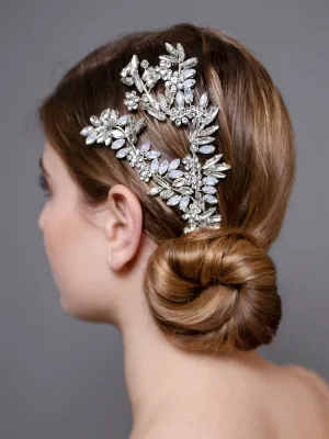 White Opal Crystal Headpiece