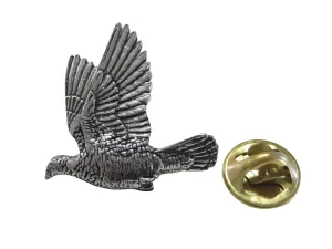 Wood Pigeon Bird Lapel Pin