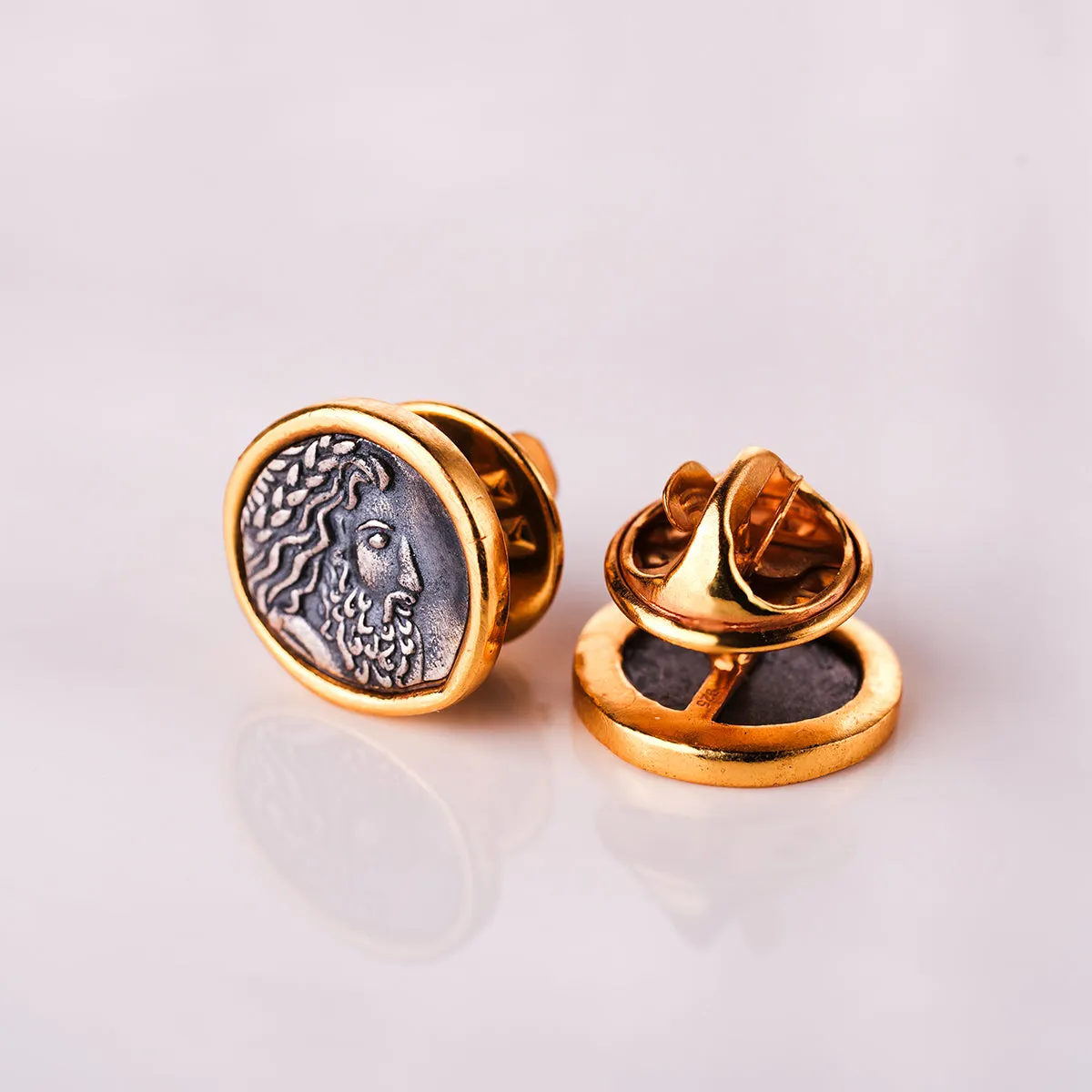 Zeus Silver Brooch pin by MOHA
